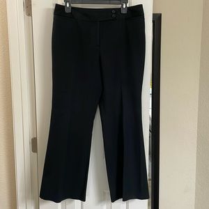 Ann Taylor Petites Stretch Black Pants . Excellent Cond. Size 12p